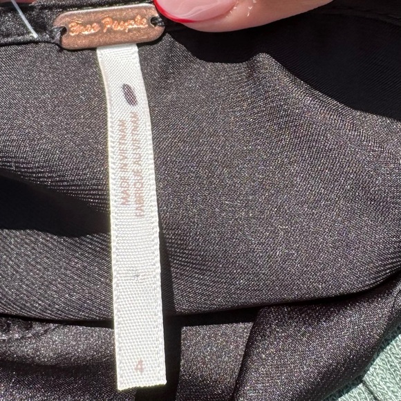 Free People Black Asymmetrical Skirt Women’s - Picture 7 of 8